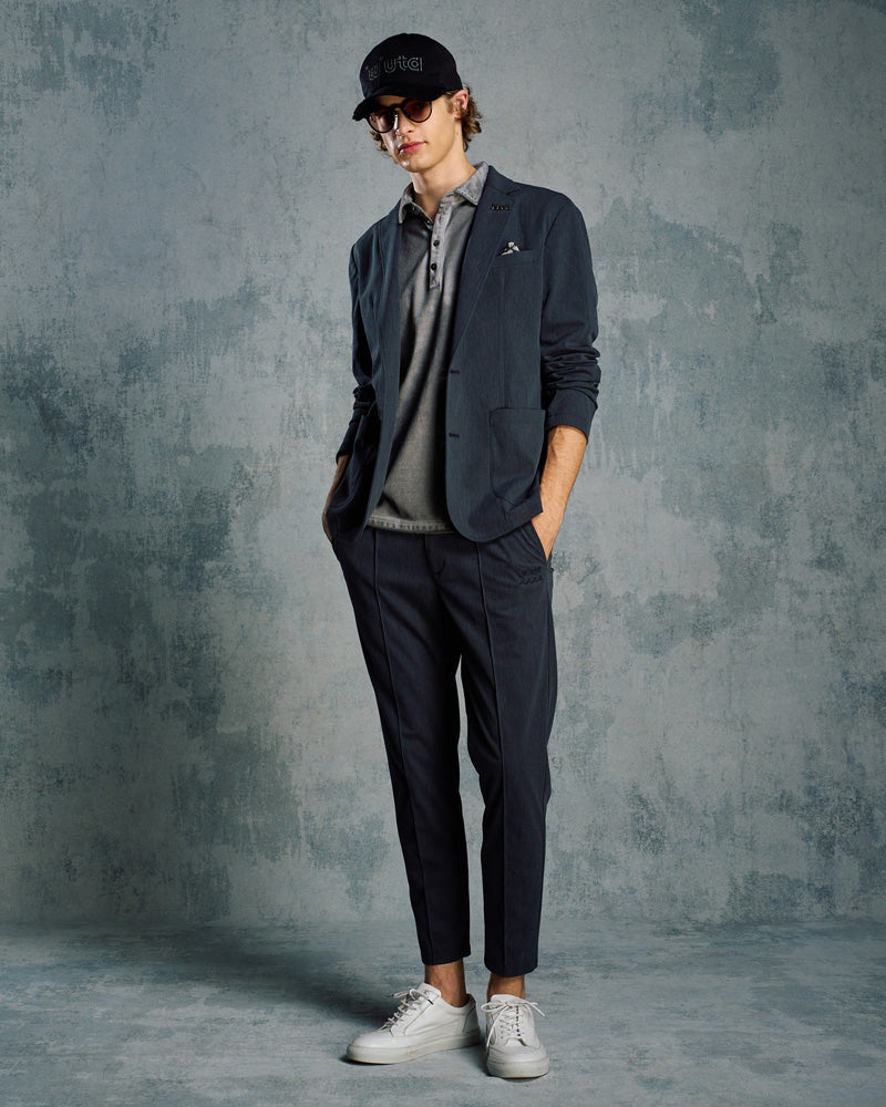 【muta × wjk】smart pin-tuck slacks