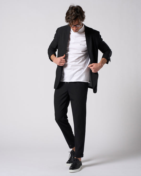 tuck slim slacks