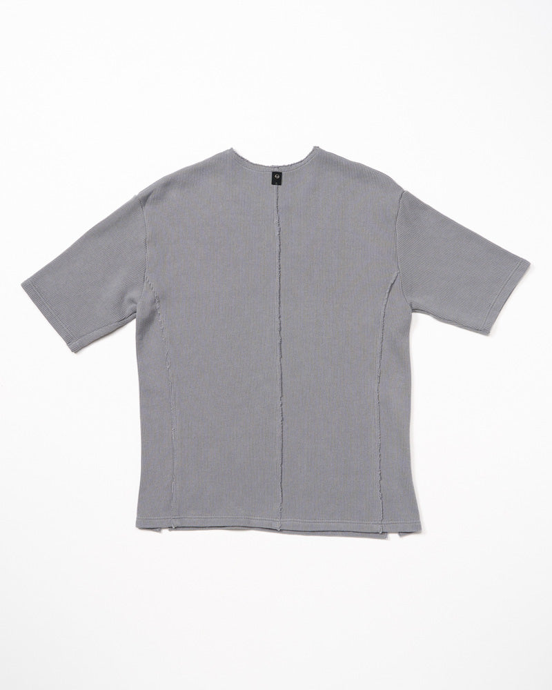 quarter-knit key neck H/S