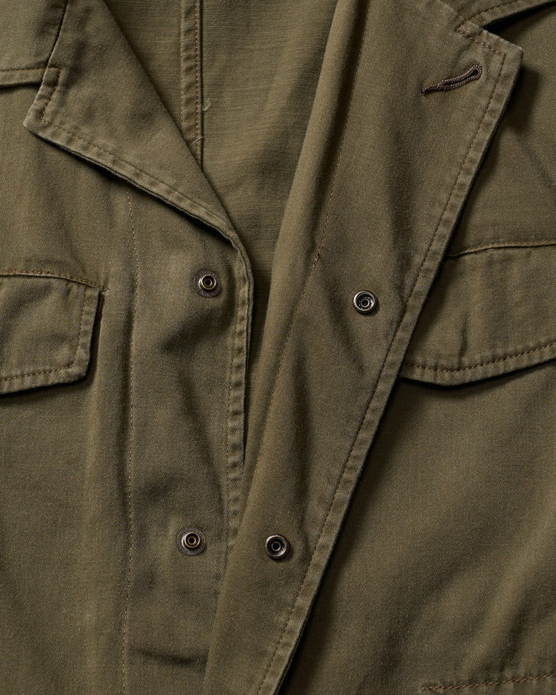sulfur dyed M47 shirt jacket