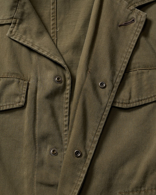 sulfur dyed M47 shirt jacket