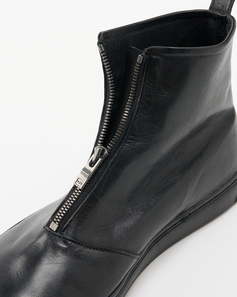 front zip bootie
