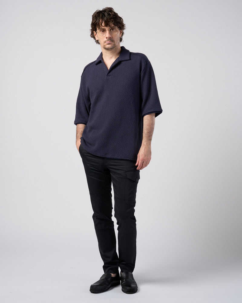 fine satin slim cargo
