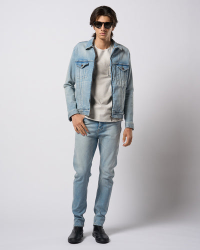 spray dye leather pocket-T