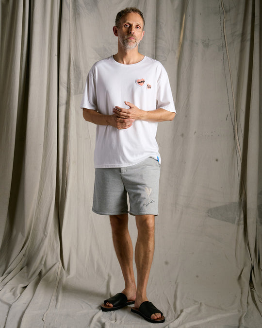 【Maison Honoré Paris × wjk】2-heart patch cool touch S/S