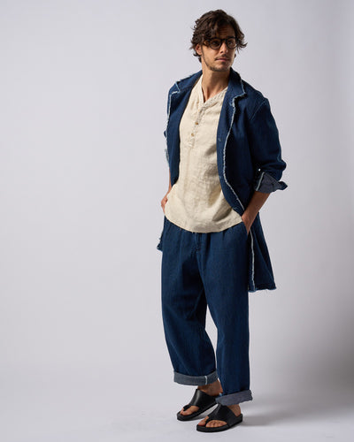 2-tuck wide trousers