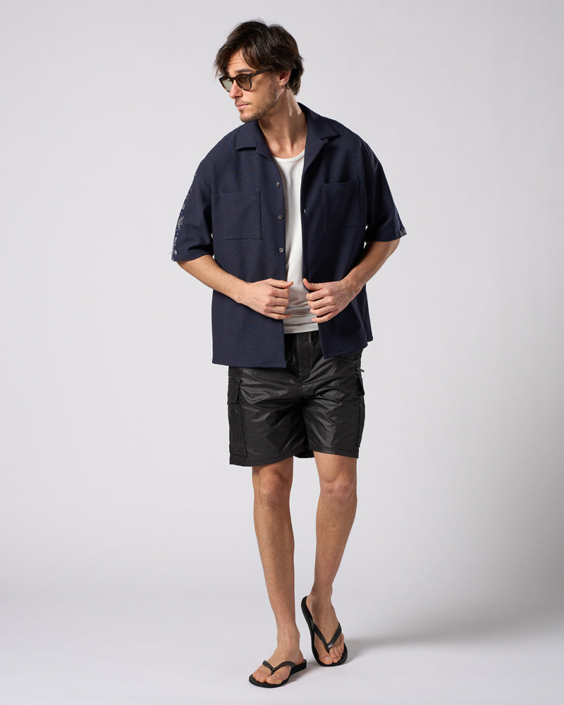 solid cargo shorts