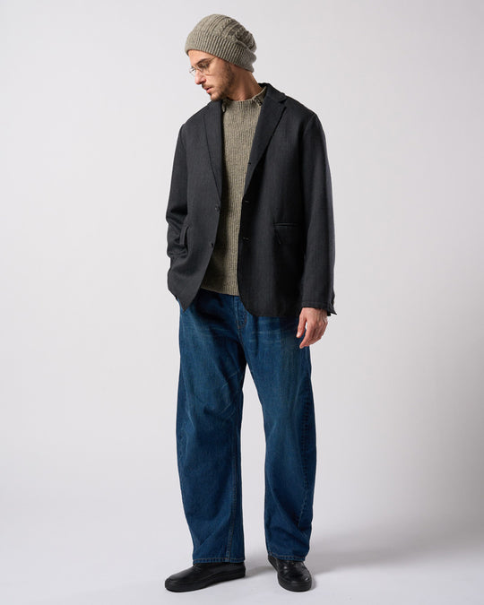 lomond×powder line high-neck knit