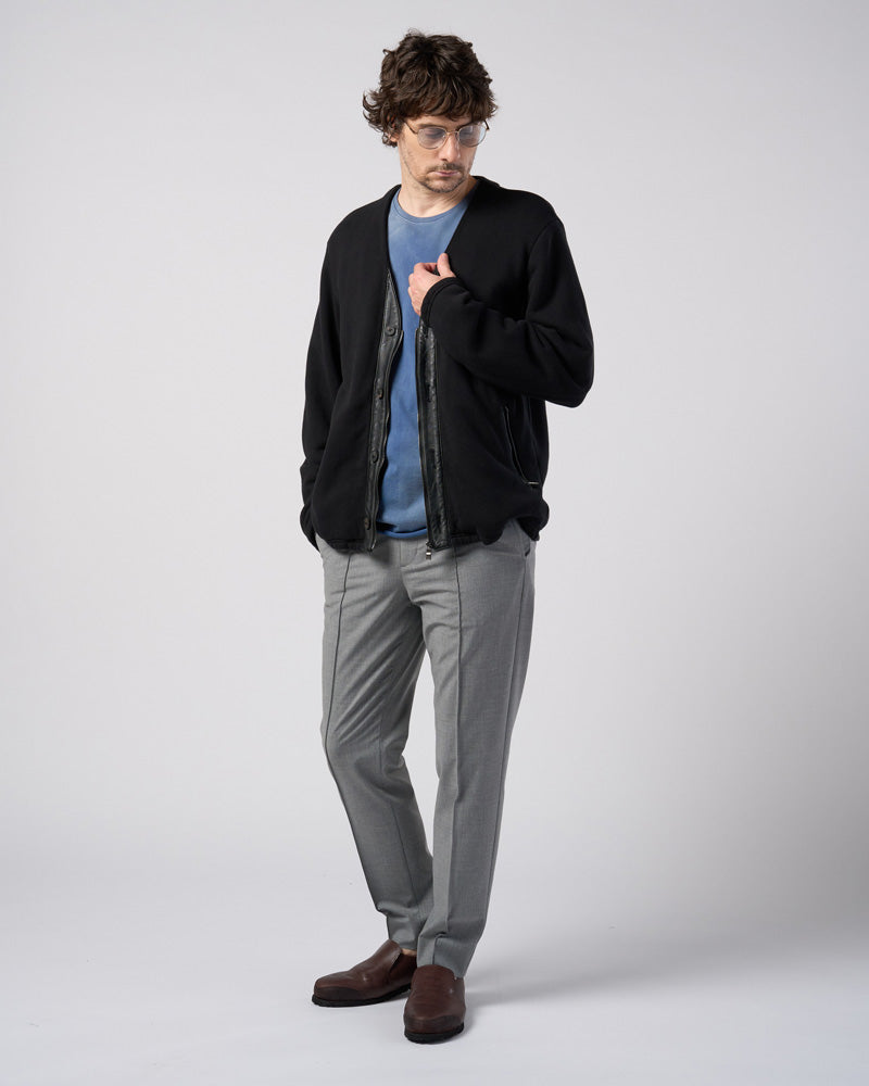 comfort pin-tuck slim slacks