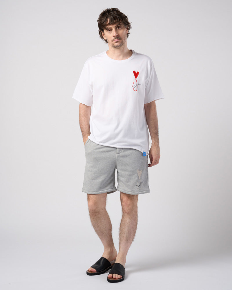 【Maison Honoré Paris × wjk】heart fish cut-off S/S