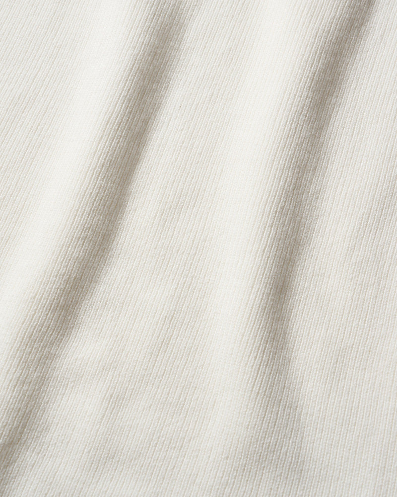 quarter-knit key neck H/S