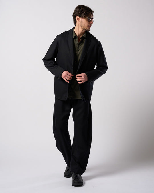 venetian stripe single jacket