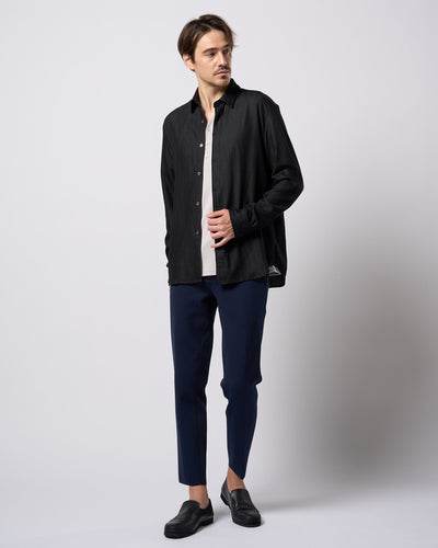function knit easy slacks (jacquard check)