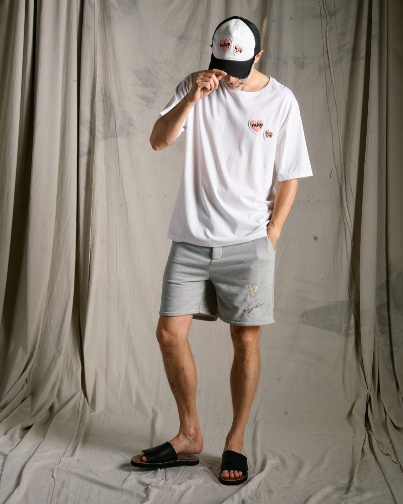 【Maison Honoré Paris × wjk】2-heart patch cool touch S/S