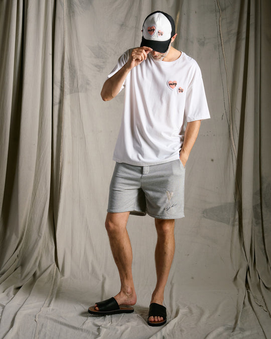 【Maison Honoré Paris × wjk】2-heart patch cool touch S/S