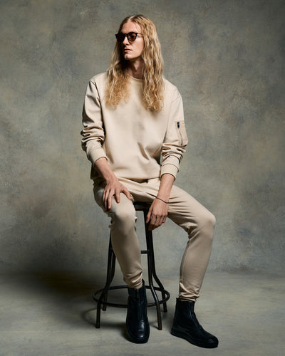 utility pocket sweatshirt