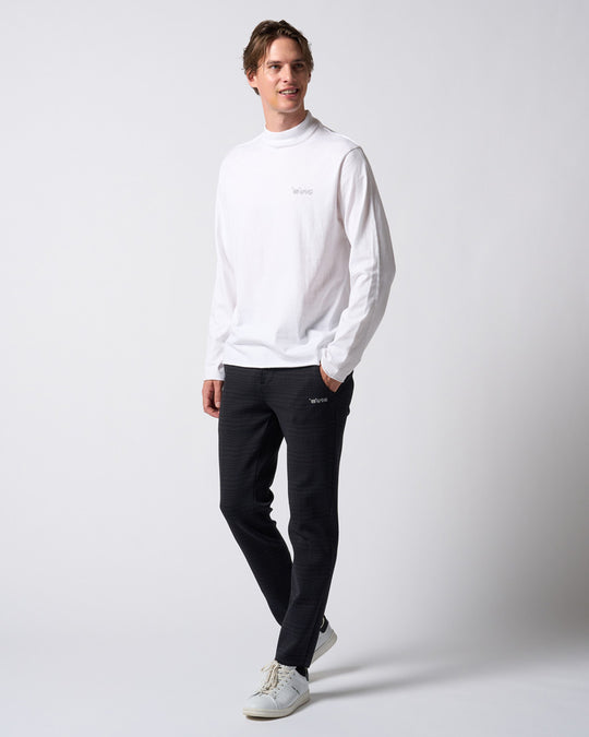 【muta × wjk】cut-off mock-neck L/S(printed)