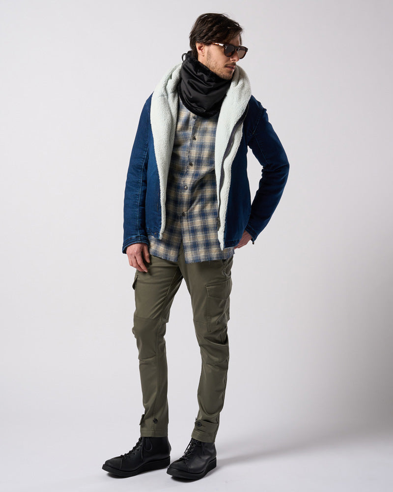 denim jersey hooded riders