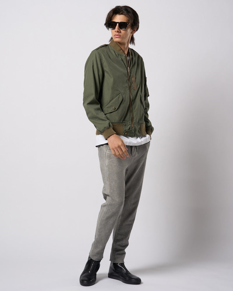 cut-off sweat pants