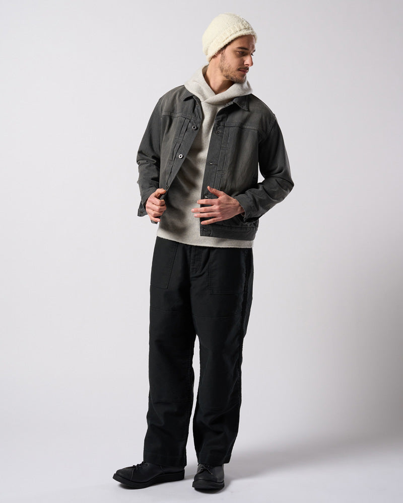 back pile hoodie