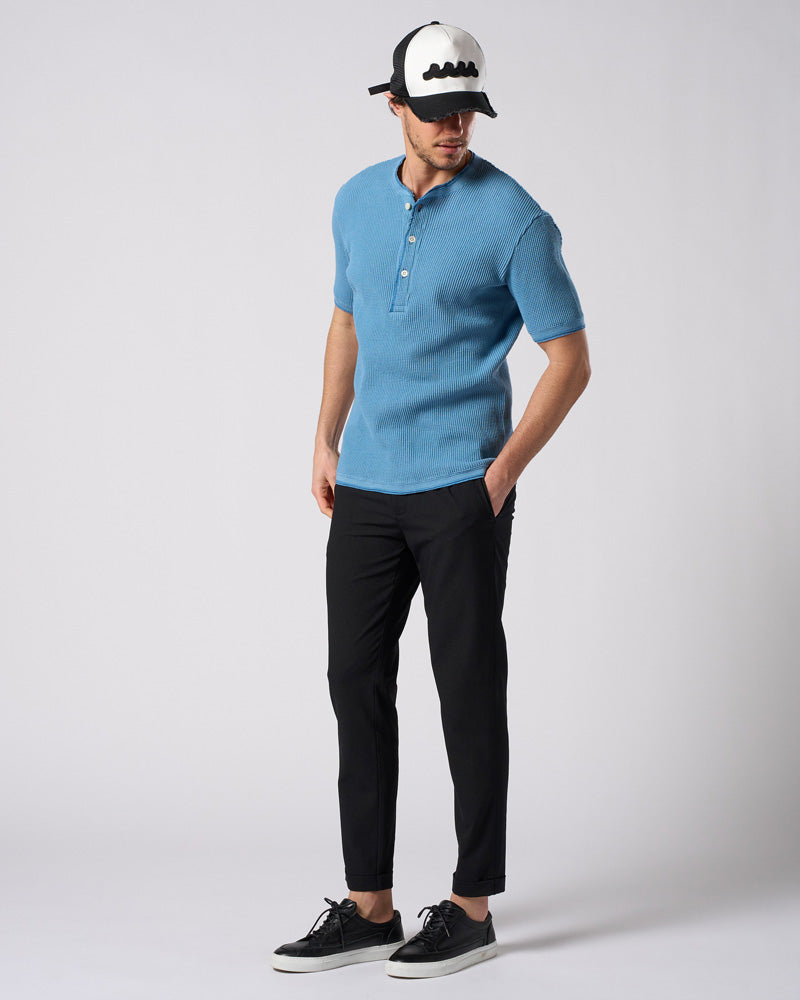 tuck slim slacks