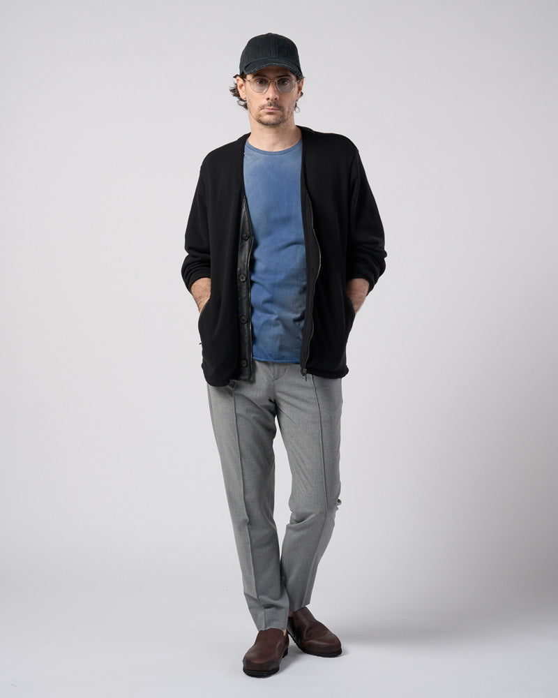 comfort pin-tuck slim slacks