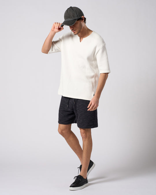 【muta × wjk】knit jacquard relax shorts