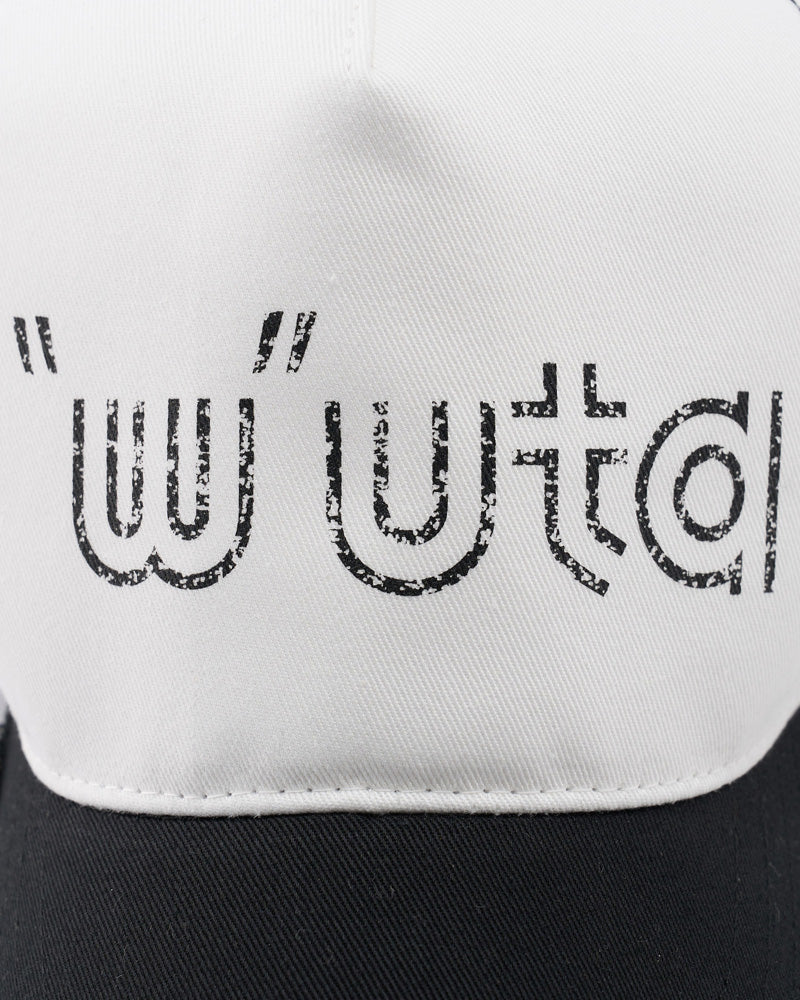 【muta × wjk】"w"uta cut-off mesh cap