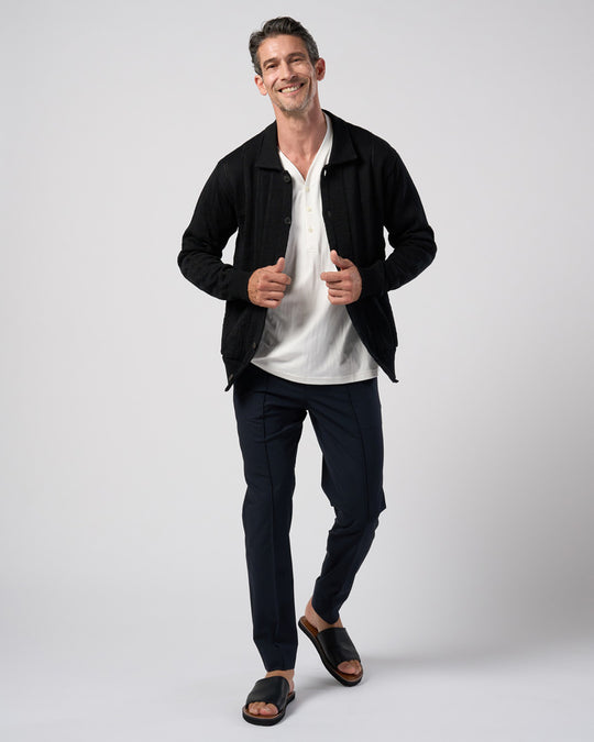 GIMA stripe knit shirt
