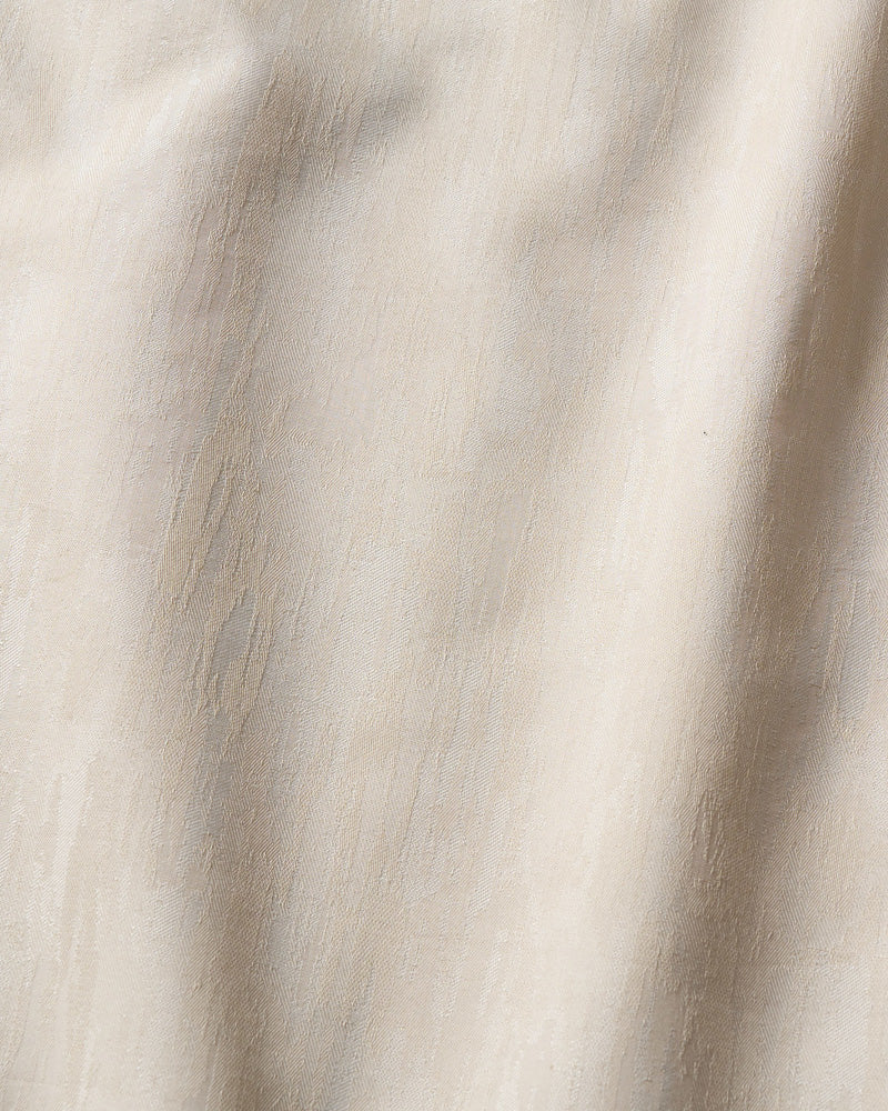 jacquard open collar shirt