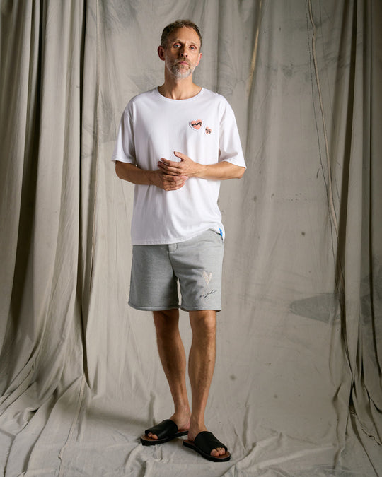 【Maison Honoré Paris × wjk】heart fish dry french terry shorts