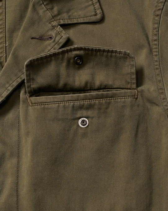 sulfur dyed M47 shirt jacket