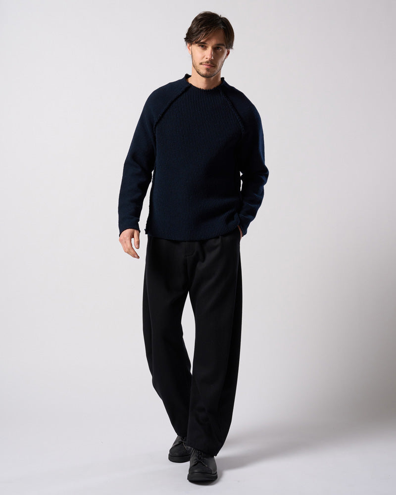 lomond×powder line high-neck knit
