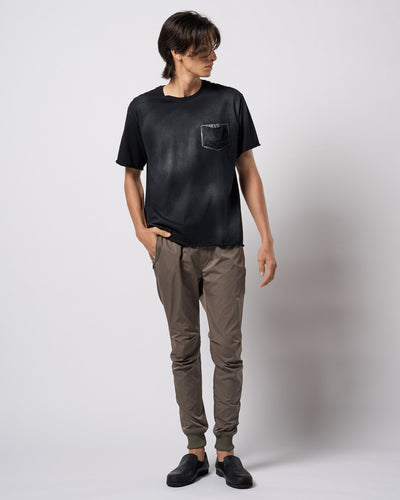 spray dye leather pocket-T