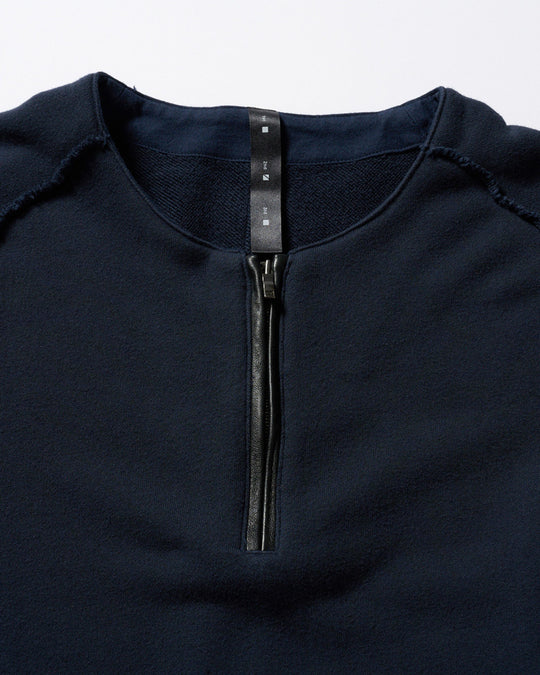 soft luxe urake half-zip sweatshirt