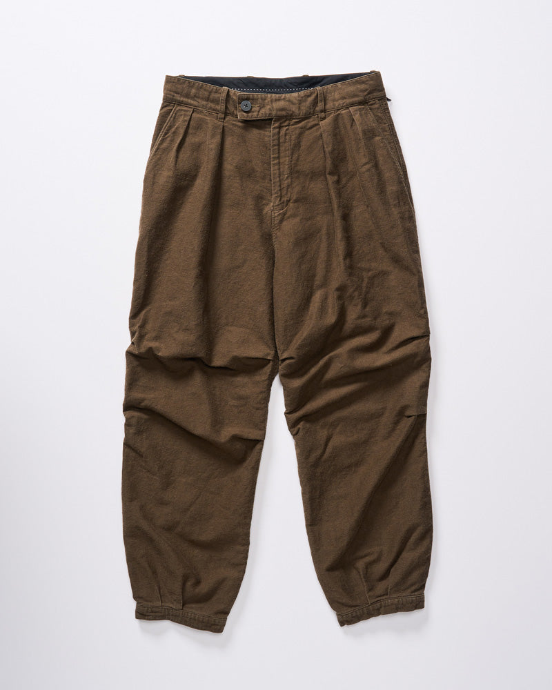 vintage 2-tuck easy trousers