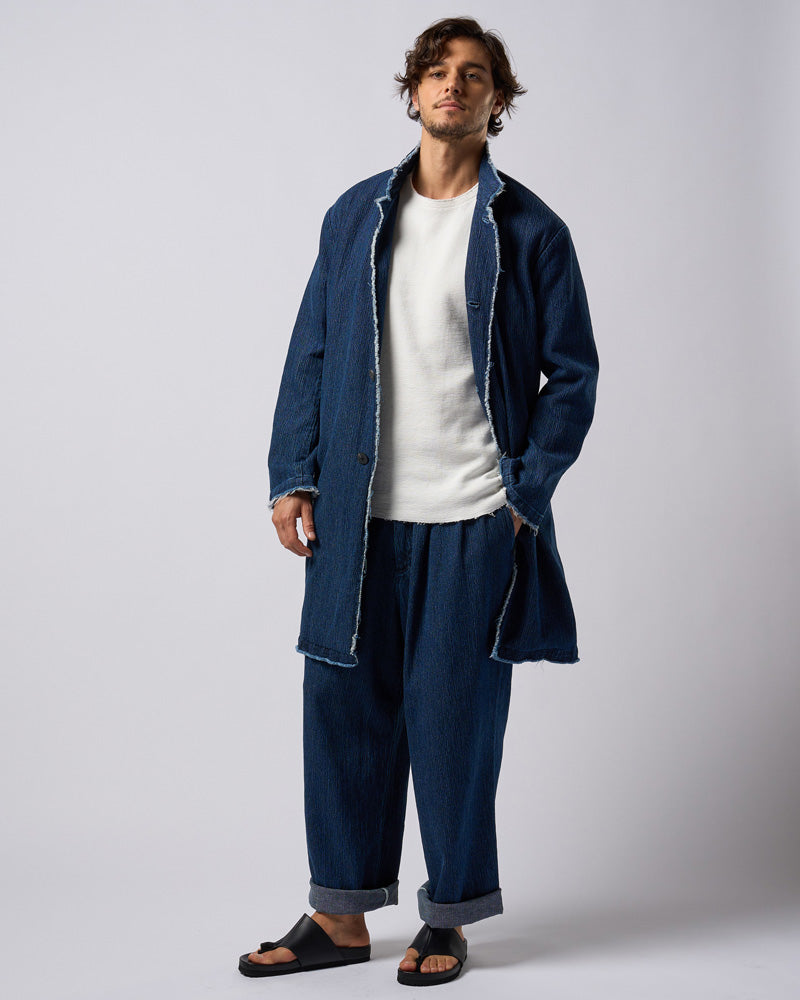 2-tuck wide trousers