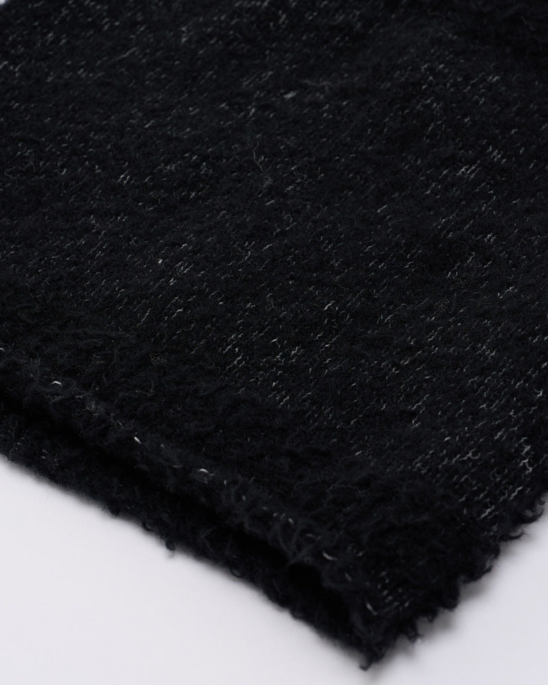 fancy yarn knit snood
