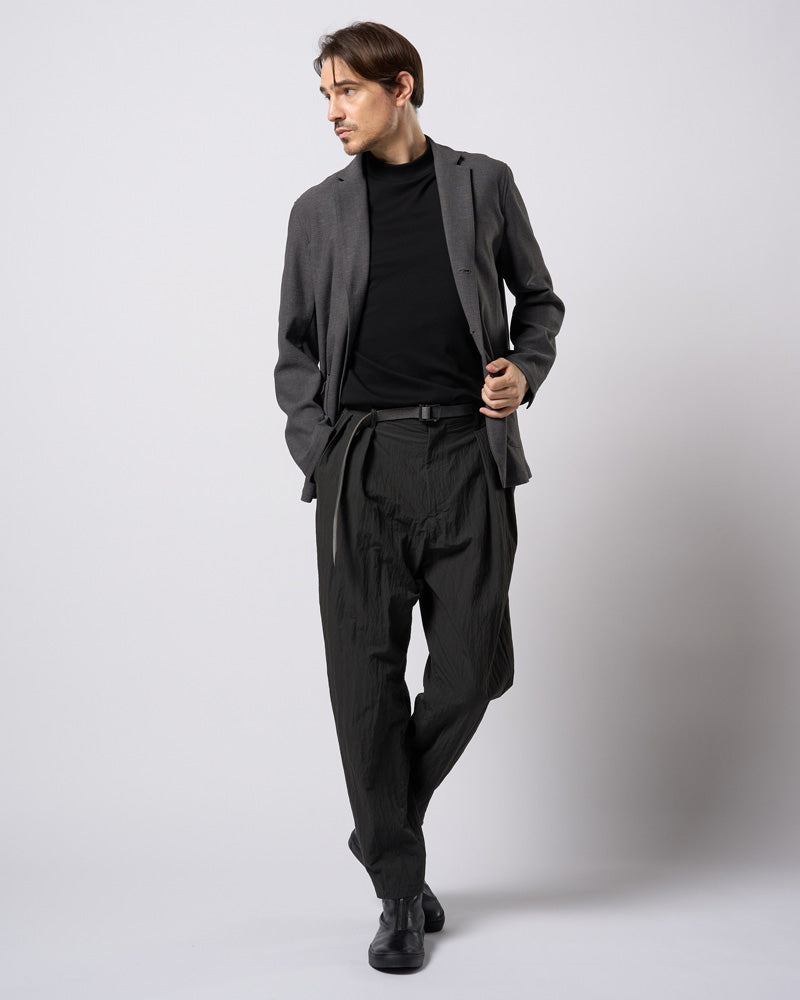 luxury cotton mock neck S/S