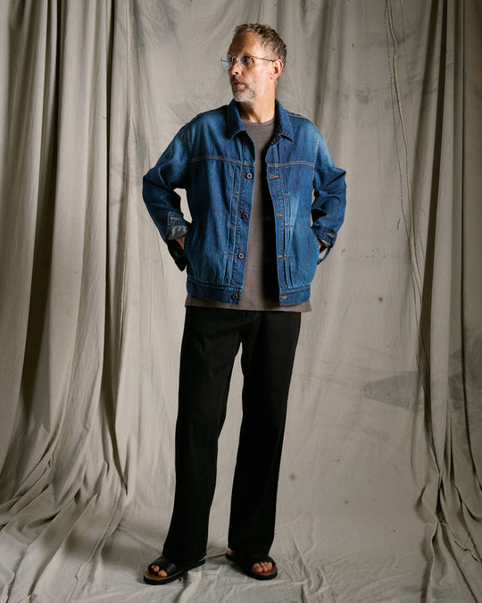 8 oz denim thin jacket