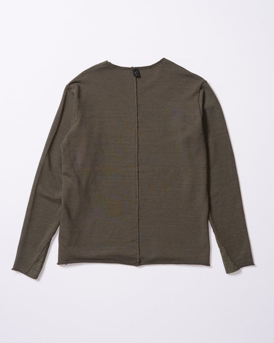 cut-off light sweatshirt