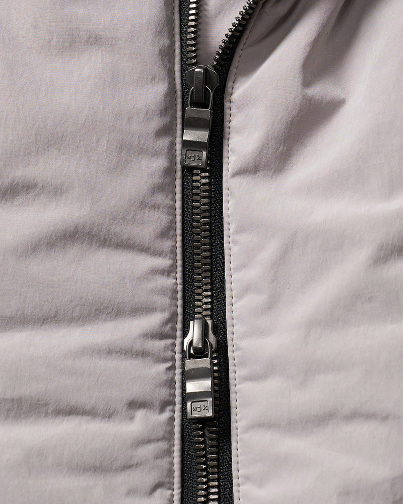 solid zip vest