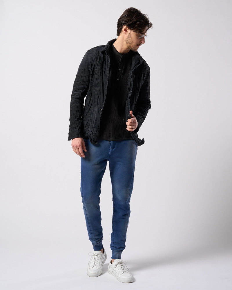 fade switching rib sweat pants