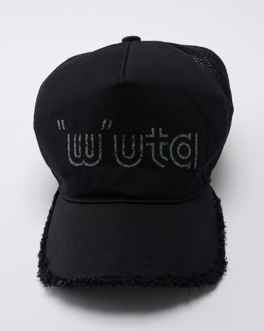 【muta × wjk】"w"uta cut-off mesh cap