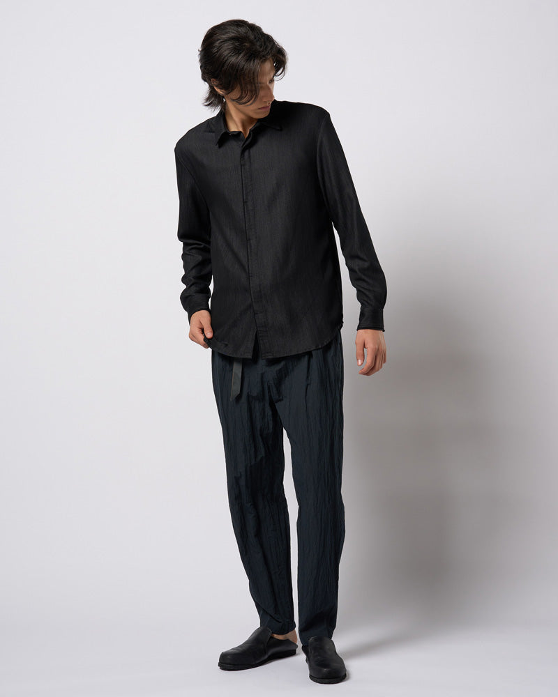 wide tapered slacks