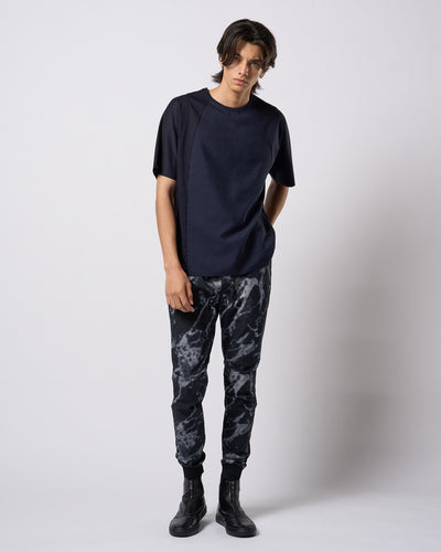 tuck rib pants