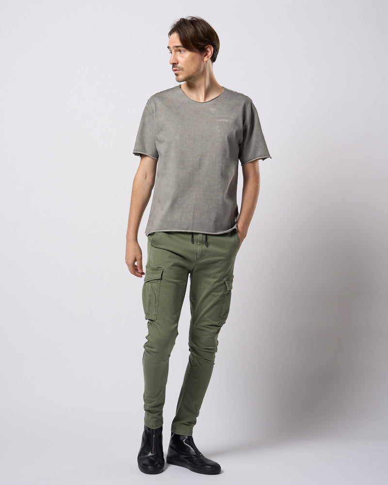 tight jersey cut-off S/S