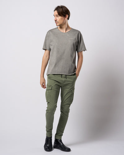 tight jersey cut-off S/S