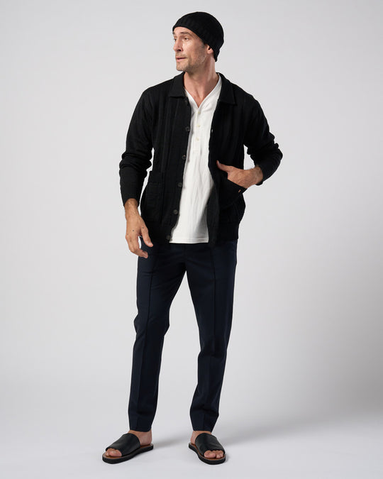 GIMA stripe knit shirt