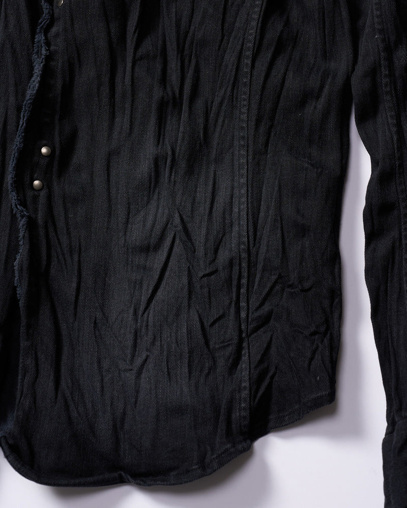 2-hook denim shirt